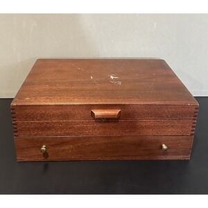 AMC Pacific Silver Cloth Silverware Chest Box